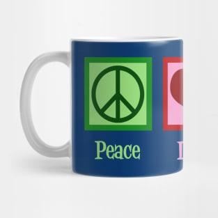 Peace Love Puffins Mug